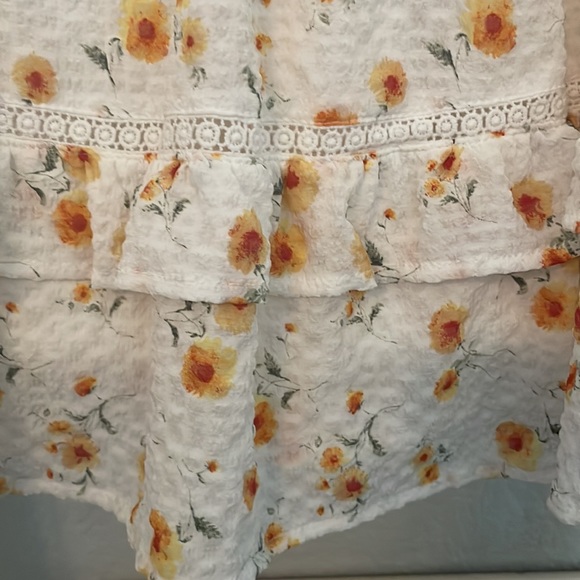 NWT Summer floral skirt. Size L. - Picture 4 of 8